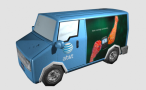 AT&T Textured Van